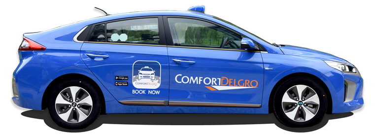 ComfortDelGro New Blue Cab SG