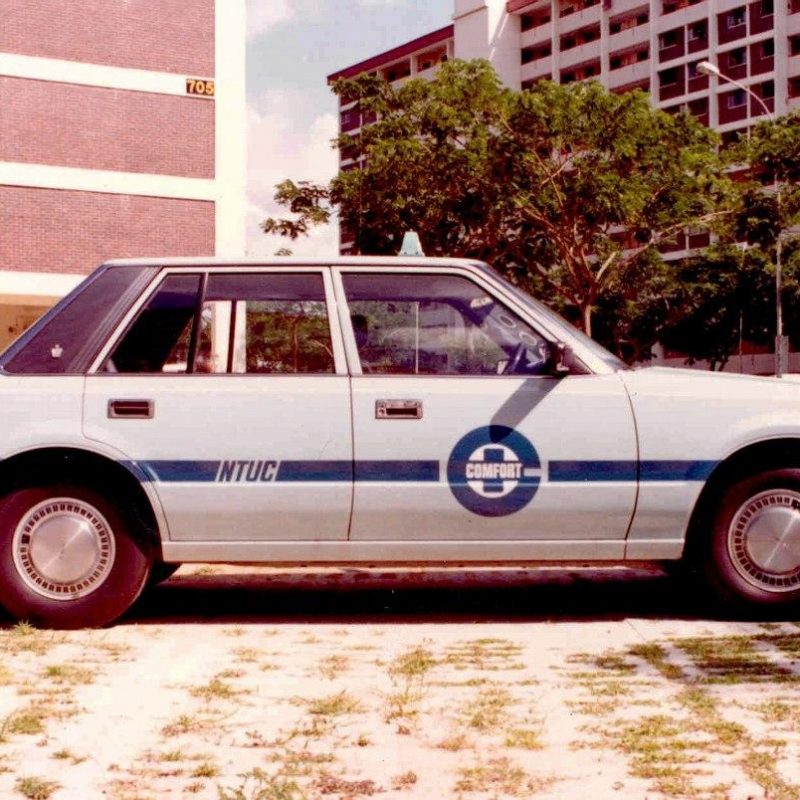 ComfortDelgro - Do you remember how taxis used to look like?